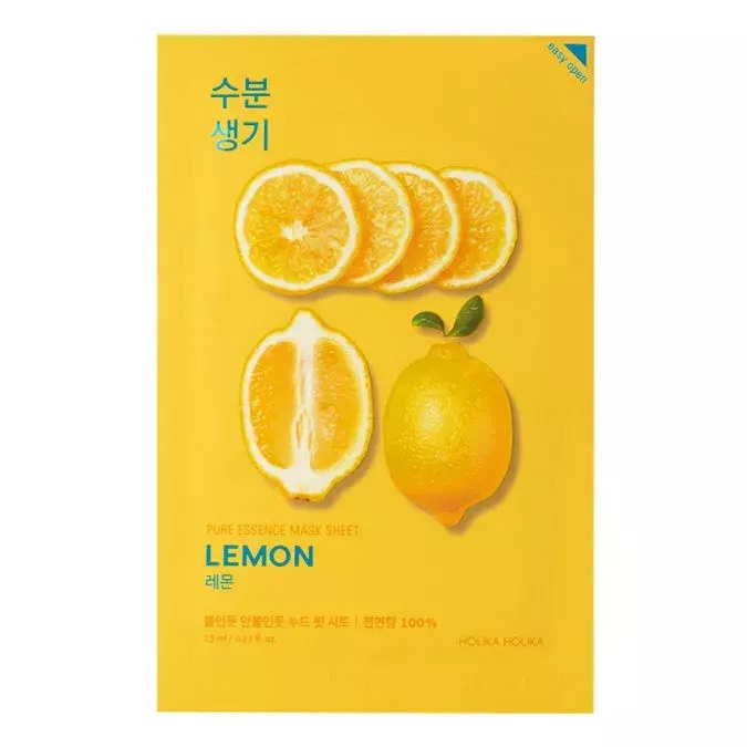 Holika Holika Pure Essence Mask Sheet Lemon Ml Puderikrem Pl