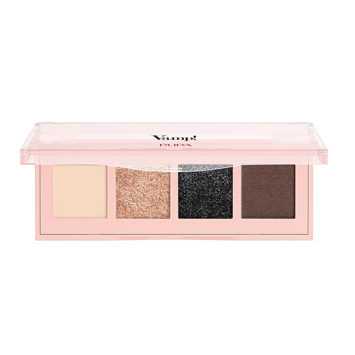 PUPA Milano Vamp Paleta 4 Cieni Do Powiek 006 Deep Nude Puderikrem Pl