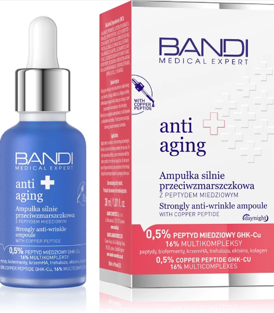 BANDI MEDICAL EXPERT ANTI AGING Ampułka silnie przeciwzmarszkowa z