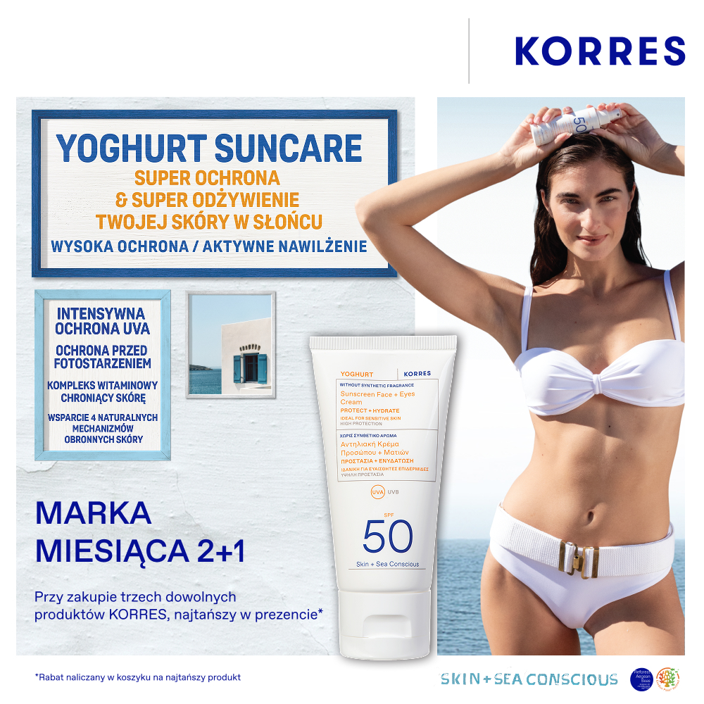 KORRES Marką Miesiąca: 2+1 GRATIS na cały asortyment