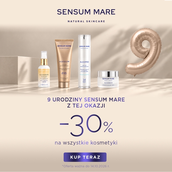 9. urodziny Sensum Mare. Cała marka 30% taniej