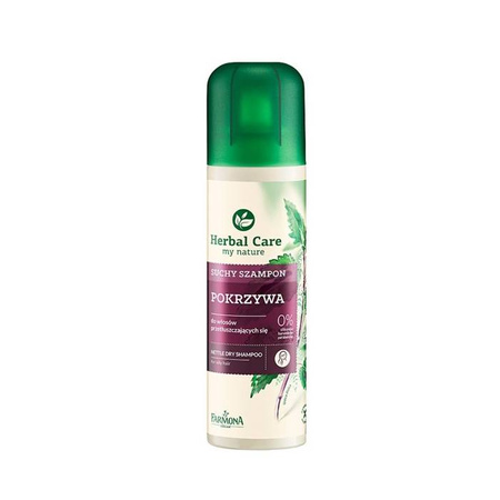 Herbal Care Pokrzywa suchy szampon do włosów przetłuszczających się 150 ml