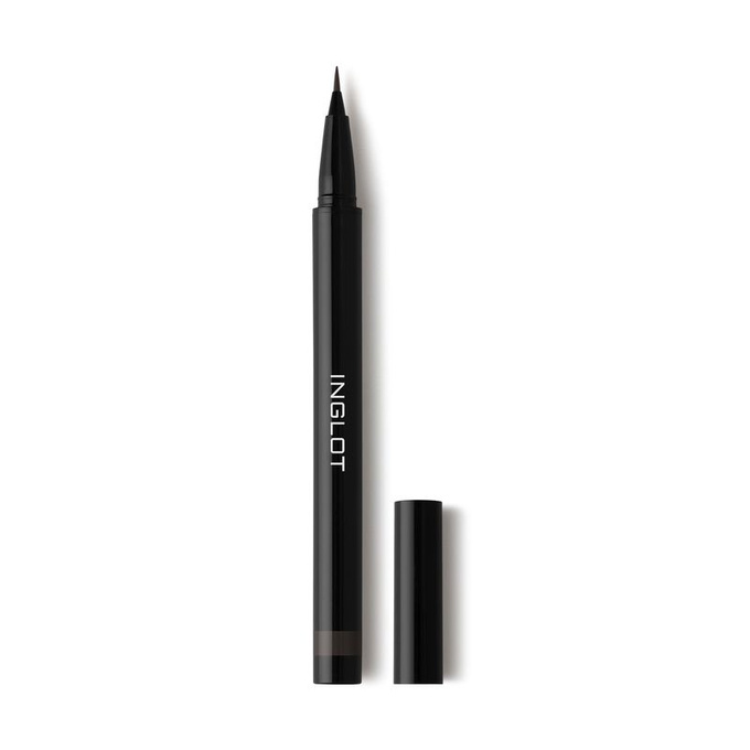 INGLOT Pisak do brwi i oczu - Cool Brown 03, 0,5 ml