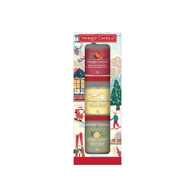 Yankee Candle Zestaw 3 świec mini - Apres Ski