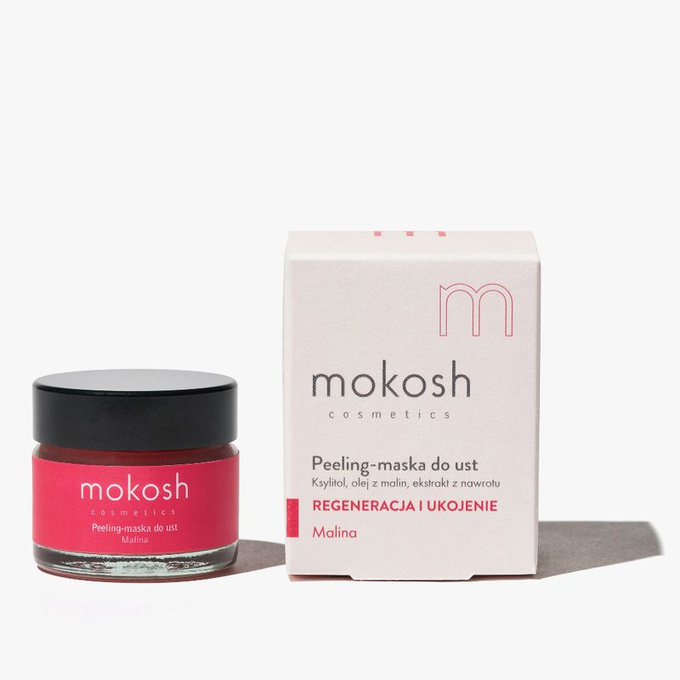 MOKOSH Peeling do ust Malina 15 ml
