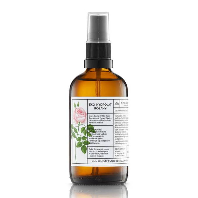 MINISTERSTWO. Róża - Hydrolat ekologiczny, 100 ml