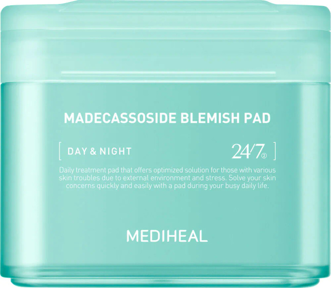 MEDIHEAL Madecassoside Blemish Pad Płatki do twarzy, 100 szt