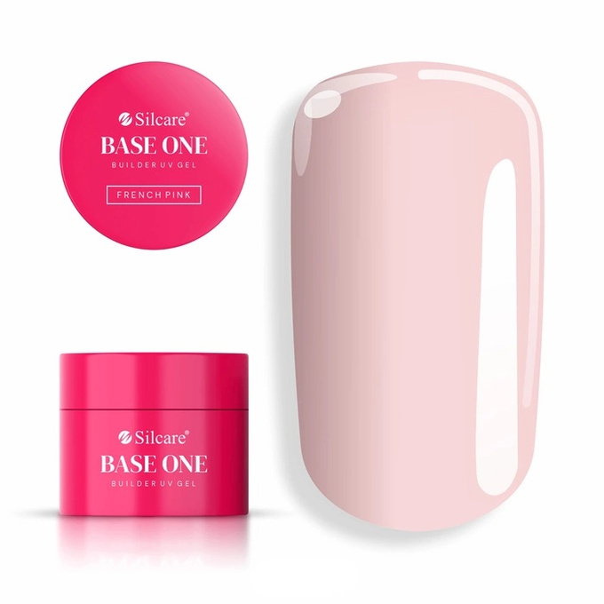 Silcare Żel Base One French Pink, 50 g