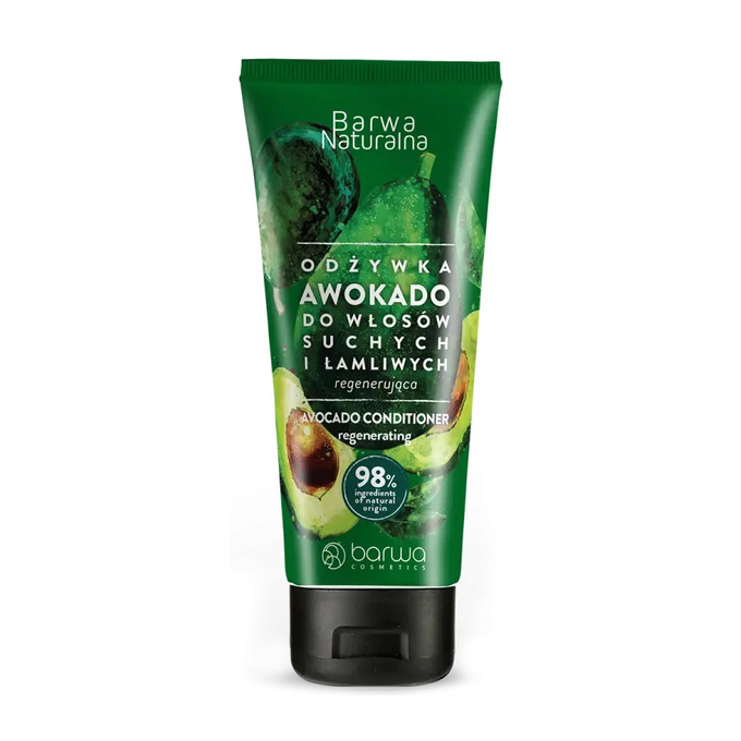 Barwa Cosmetics Naturalna odżywka Awokado w tubie 200 ml