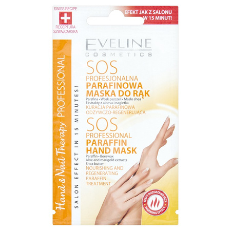 Eveline Hand & Nail Therapy Professional  SOS profesjonalna parafinowa maska do rąk