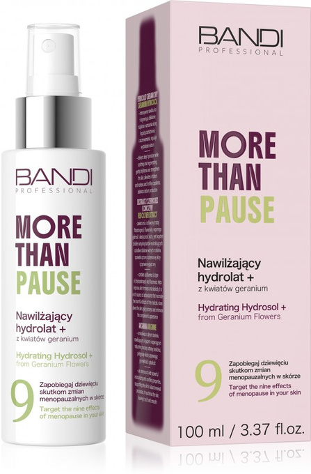 Bandi More Than Pause Łagodzący hydrolat nawilżający z geranium, 100 ml
