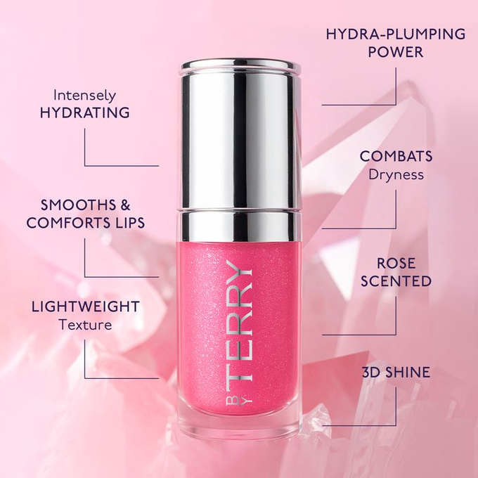 By Terry Baume De Rose Glow Gloss błyszczyk do ust –  N1 Rosy Rose, 5 ml