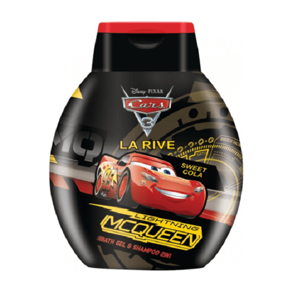 Disney Cars szampon i żel pod prysznic 2w1 250 ml