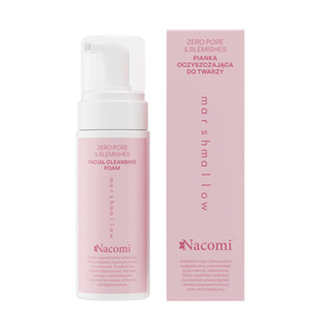 Nacomi Zero pore & blemishes Pianka oczyszczająca do twarzy Marshmallow 150 ml