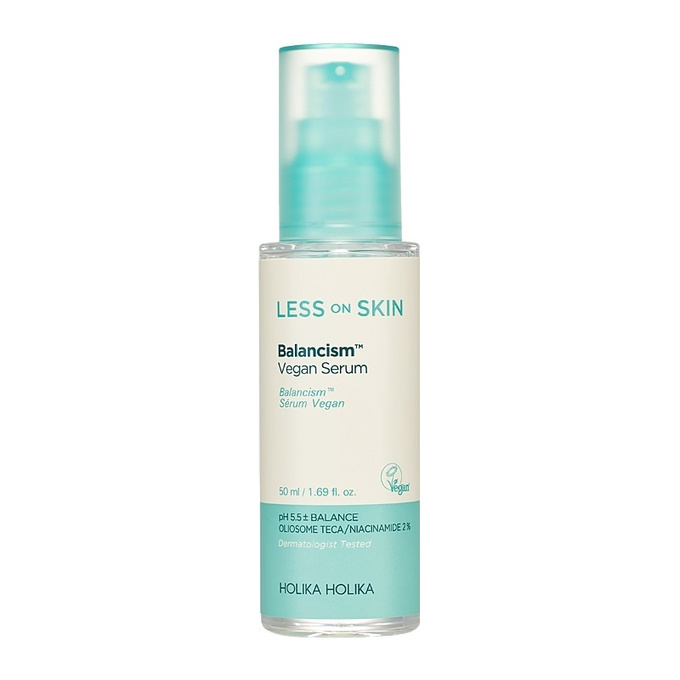 Holika Holika Less on Skin Balancism Vegan Serum - Kojące serum do twarzy, 50 ml