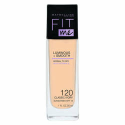 Fit Me Luminous + Smooth Foundation rozświetlający podkład do twarzy 120 Classic Ivory 30 ml