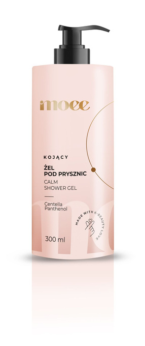 moee Calm Shower Gel Kojący żel pod prysznic z ekstraktem z wąkrotki azjatyckiej i pantenolem, 300 ml