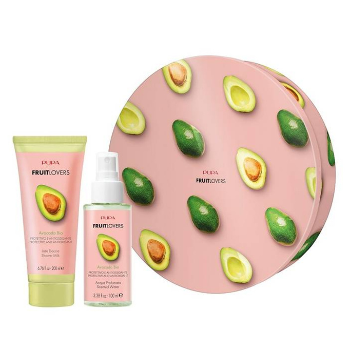 PUPA Milano Fruitlovers Mleczko pod prysznic + mgiełka zapachowa 001 Avocado Bio