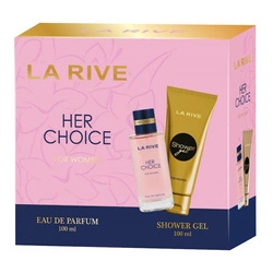 Her Choice zestaw woda perfumowana spray 100 ml + żel pod prysznic 100 ml