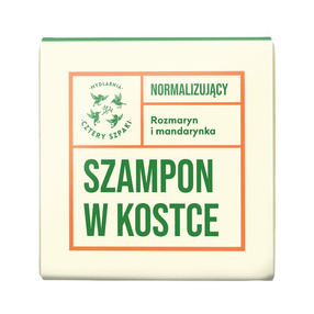4 Szpaki Szampon normalizujący - Rozmaryn i Mandarynka