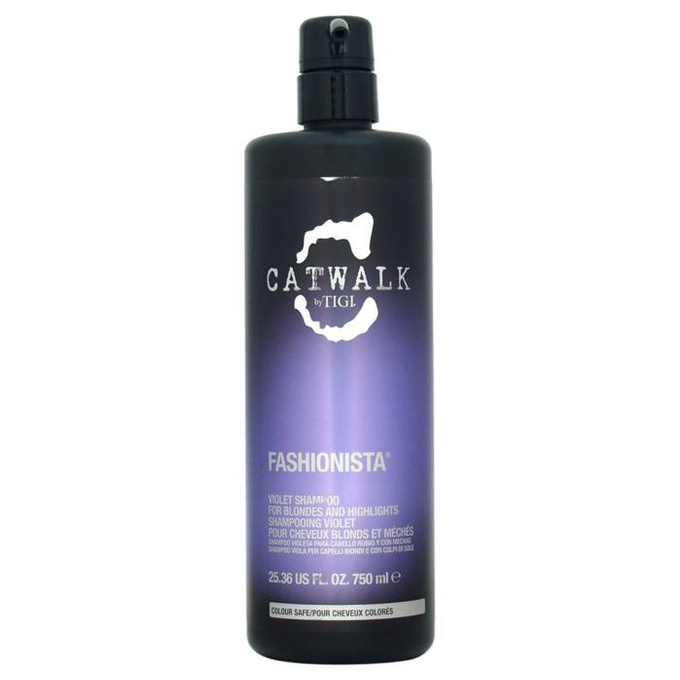 Catwalk Fashionista Violet Shampoo szampon do włosów blond i z pasemkami 750 ml