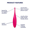 Satisfyer Twirling Fun, stymulator intymny, różowy