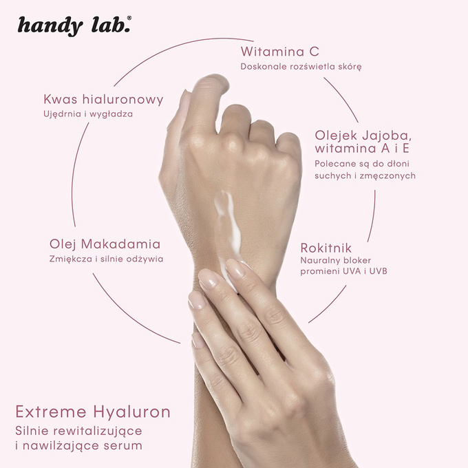 Handy Lab. Extreme Hyaluron - serum do dłoni w rekawiczkach