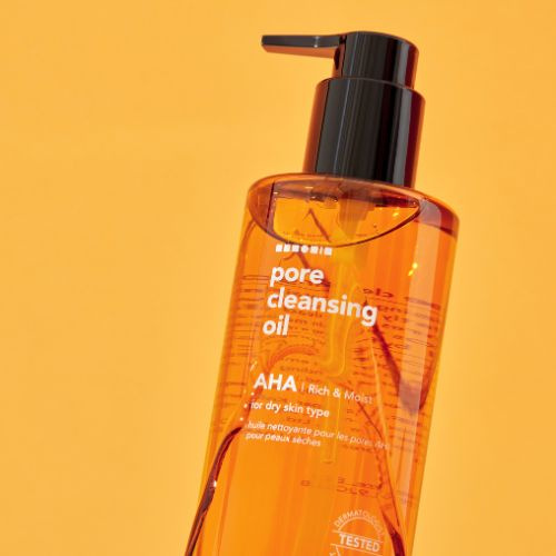 Hanskin Pore Cleansing Olejek oczyszczający pory z kwasami AHA, 300 ml