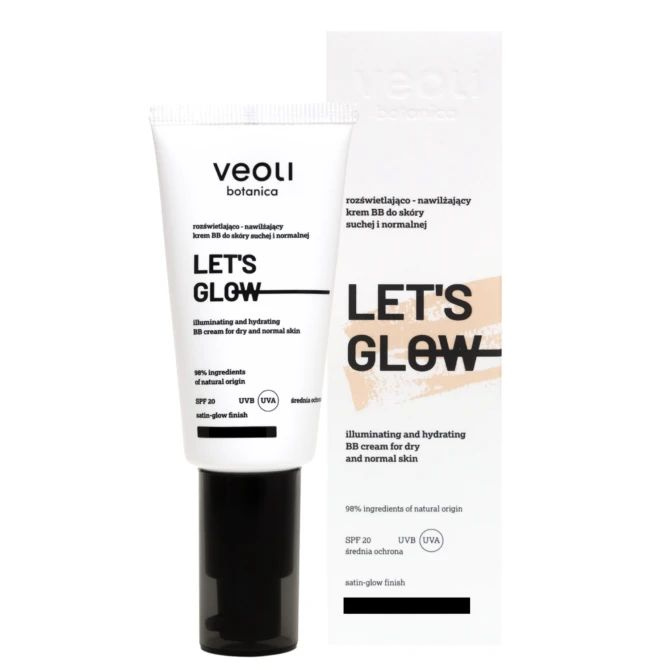 Veoli Botanica Let's Glow 1.5 N Ivory Krem BB, 30 ml