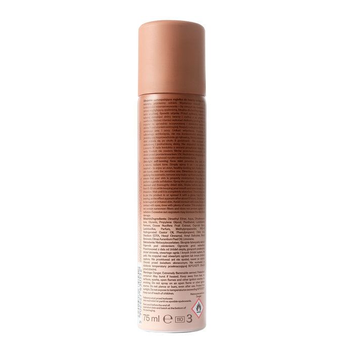 Paese Ultralekka mgiełka samoopalająca do twarzy, 75 ml