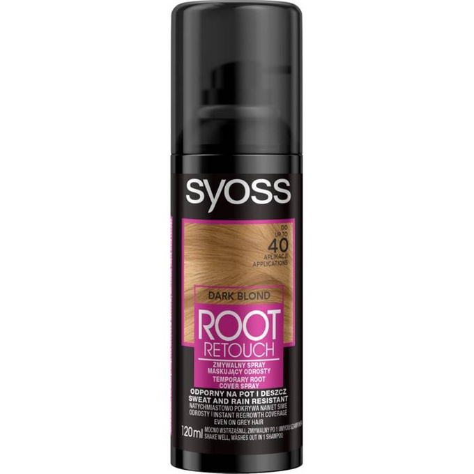 Root Retouch spray do maskowania odrostów Ciemny Blond 120 ml