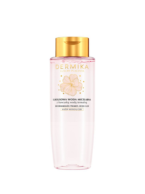 Dermika Luxury Placenta Woda micelarna z francuską wodą termalną, 400 ml