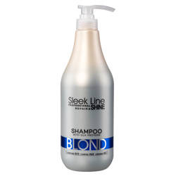 Sleek Line Blond Shampoo szampon do włosów blond zapewniający platynowy odcień 1000 ml