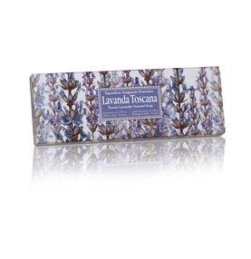 Fiorentino Zestaw 3 naturalnych mydeł włoskich o zapachu Lawendy