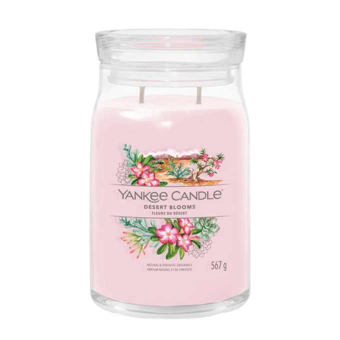 Yankee Candle DESERT BLOOMS - Świeca duża 567 g