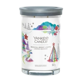 Yankee Candle Signature – Świeca Tumbler 2 knoty Magical Bright Lights, 567 g