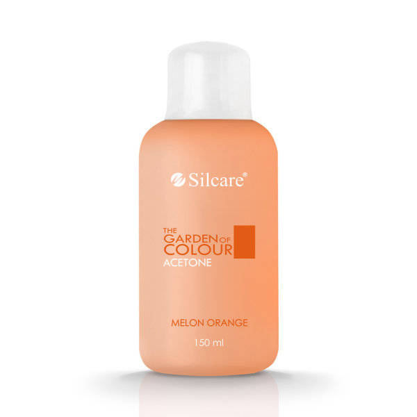 The Garden of Colour Acetone aceton do usuwania żelowych lakierów hybrydowych Melon Orange 150 ml