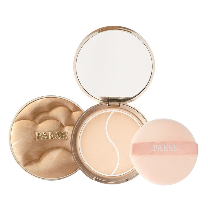 Paese Puff Cloud Puder prasowany z efektem blur - 01 jasny beż, 4,2 g