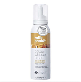 Milk Shake Color Whipped Cream - koloryzująca odżywka w piance do włosów - Beige Blond, 100 ml