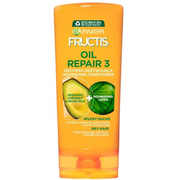 Fructis Oil Repair 3 odżywka wzmacniająca do włosów suchych i ła mliwych 200 ml