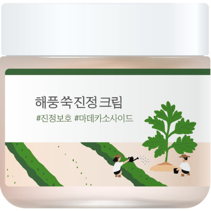 ROUND LAB Mugwort Calming Cream Krem do twarzy, 80 ml