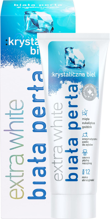 Biała Perła Wybielająca pasta do zębów - Krystaliczna Biel 75 ml