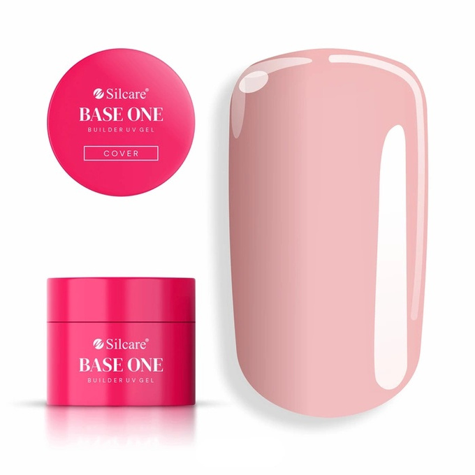 Silcare Żel budujący do paznokci Base One Cover, 50 g