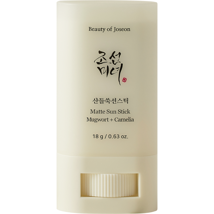 Beauty of Joseon Matte Sun Stick: Mugwort + Camelia Sztyft przeciwsłoneczny, 18g
