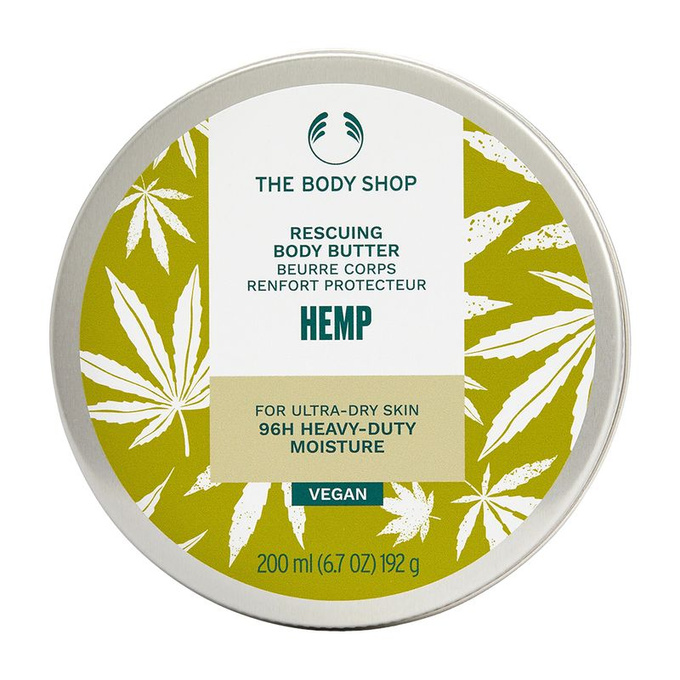 The Body Shop Regenerujące masło do ciała Hemp, 200 ml