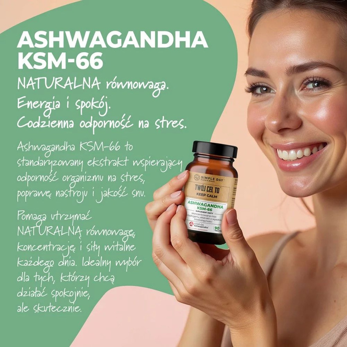 Twój Cel To Ashwagandha KSM - 66, 90 tabletek
