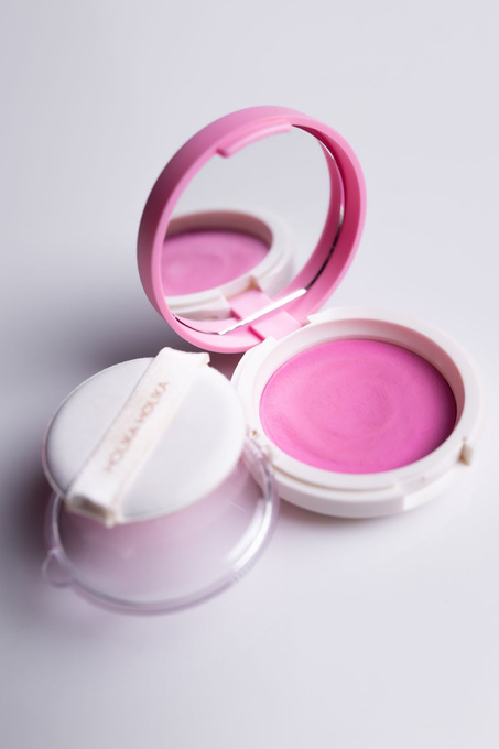 Holika Holika Jelly Dough Blusher - Kremowy róż do policzków AD06 Plum Jelly, 4,2 g