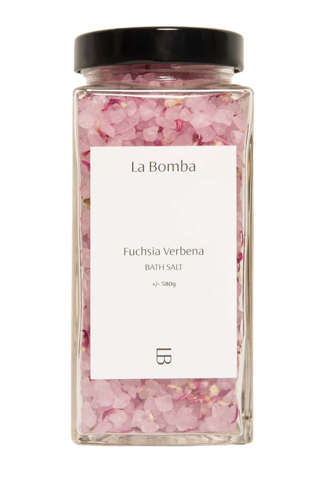 La Bomba Fuchsia Verbena Sól do kąpieli, 680 g