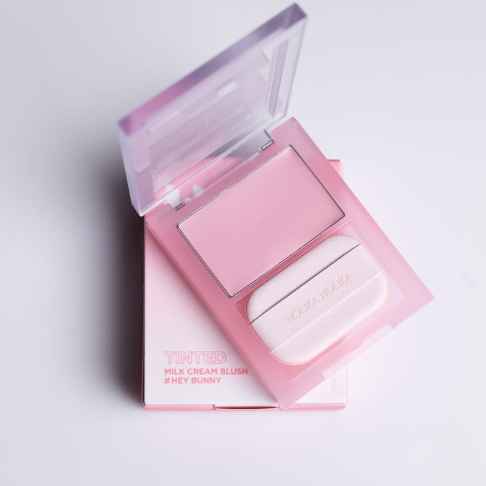 Holika Holika Tinted Milk Cream Blush - Kremowy róż do policzków 03 Hey Bunny, 5 g