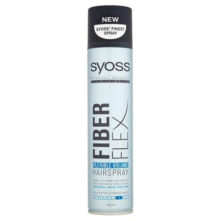 Fiberflex Flexible Volume Hairspray lakier zwiększający objętość włosów w sprayu Extra Strong 300 ml